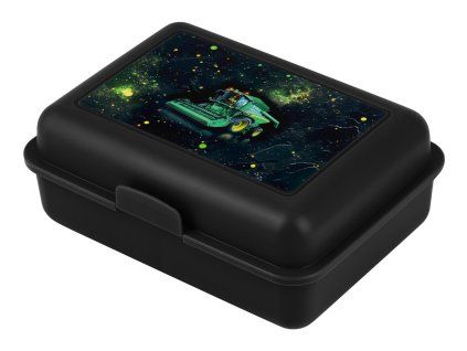 Box na svačinu Traktor zelený 1,3 l