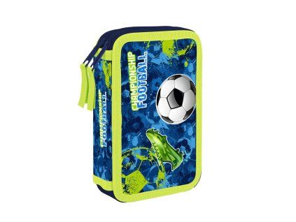 Školní penál 2 patra Oxybag Fotbal Championship – prázdný