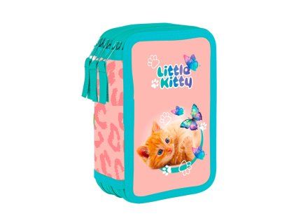 Školní penál 3 patra Kočka Little Kitty