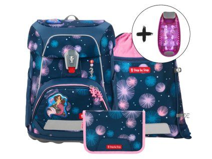 Školní set pro prvňáčky Step by Step FIT Mermaid Delia – 3 díly