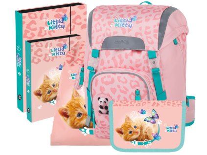 Školní set pro prvňáčky Oxybag OXY SKY Kočka Little Kitty – set 6 ks