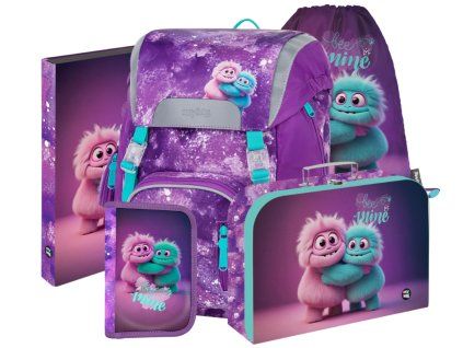 Školní set pro prvňáčky Oxybag OXY SKY Monster – 6dílný set