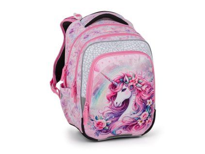 Školní batoh pro prvňáčky Bagmaster BETA 26 B jednorožec