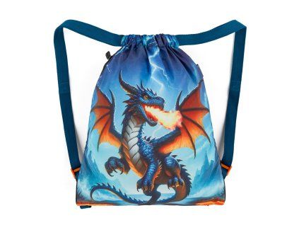 Školní sáček Bagmaster LUMI 26 D – drak