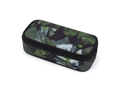 Školní penál Topgal BAG 26 A zeleno-šedý