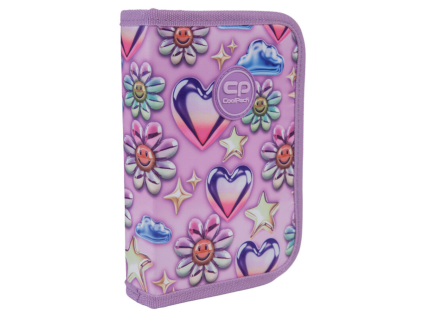 Školní penál Clipper Balloons – 1 zip, prázdný