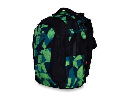 Školní batoh WALKER Campus Neo Papercut Green 29–34 l 6