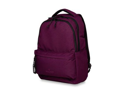 Městský batoh Walker Alpha Plum vínový 28 l