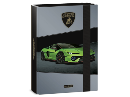 Box na sešity A5 Ars Una Lamborghini 26 zelený