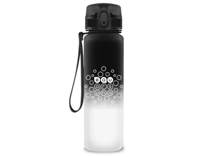 Láhev na pití Ars Una matná černobílá 600 ml