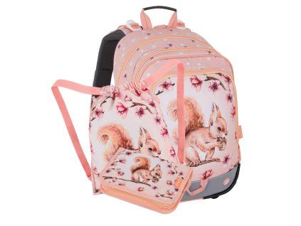Lehký školní set Bagmaster ALFA 26 A s veverkou pro 1.–3. třídu