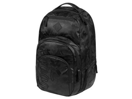 Školní batoh Baagl Coolmate Onyx – černý studentský batoh 35 l