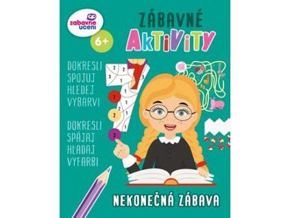 Zábavné aktivity 6+ | pracovní sešit pro rozvoj logického myšlení