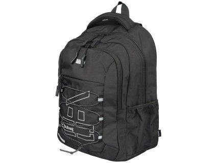 Studentský batoh Baggo Brisk Bubag Black 28 l
