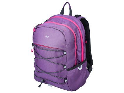 Studentský batoh Baggo Tweeny Deep Purple 23 l