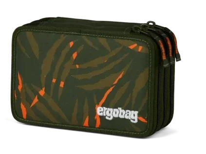 Školní penál Ergobag Maxi Pencil Case ExBeardition s výbavou