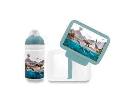 Set Zdravá lahev 0,5 l a Zdravá sváča Dinosauří svět