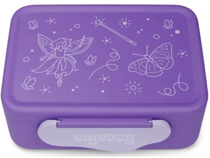 Svačinový box Ergobag Fairy 1 l – dětský box na svačinu
