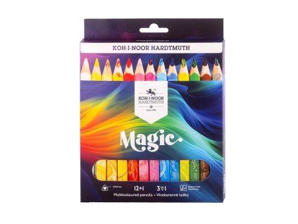 Sada pastelek Koh-I-Noor Magic (12+1 ks)