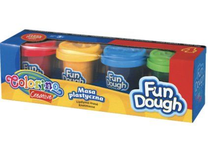 Modelovací hmota Colorino Fun Dough – 4 barvy