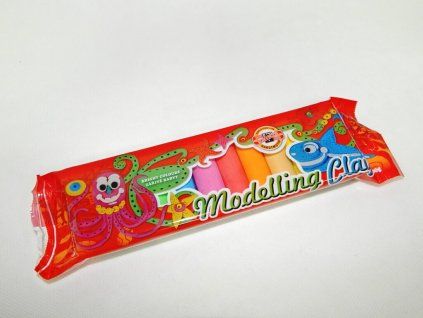 Plastelína – 10 barev (200 g) pro tvoření a výtvarku