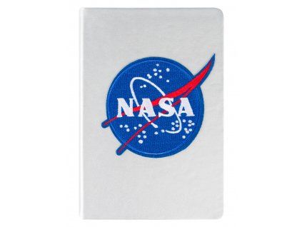 Notes NASA stříbrný A5