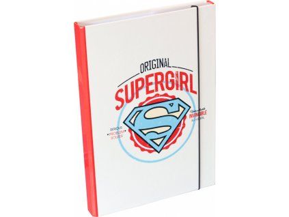 Desky na školní sešity A4 Supergirl