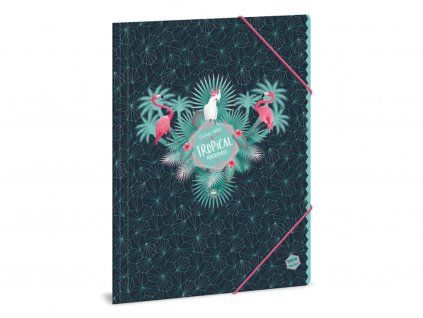 Ars Una Složka na sešity Pink Flamingo A4