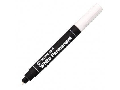 Permanentní bílý fix Centropen 8586 – 2,5 mm
