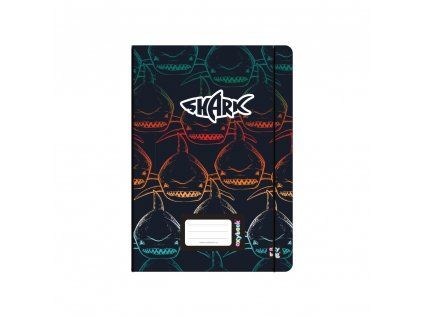 Sešit s vyměnitelnou náplní Oxybook 544  Shark