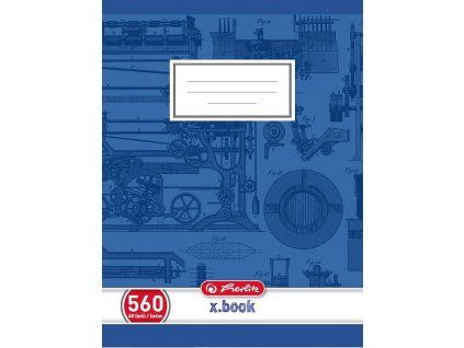 Školní sešit 560 A5/60 listů, čistý