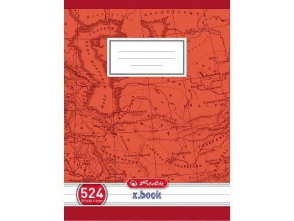 Školní sešit 524 A5 – linkovaný, 20 listů, 70 g/m²