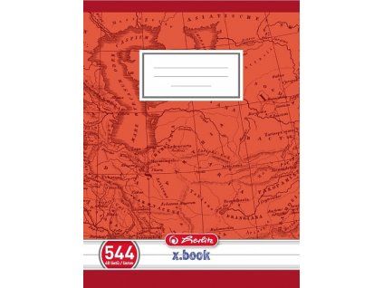 Školní sešit 544 - A5/40 listů, linka s okrajem