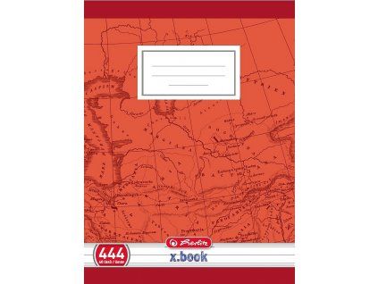 Školní sešit 444 - A4/40 listů, linka s okrajem
