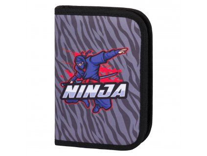 Školní penál Baagl klasik dvě chlopně Ninja