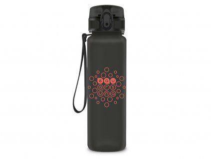 Láhev na pití Ars Una matná Dark Gray 600 ml