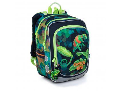 Školní batoh Topgal s chameleony ENDY 22055