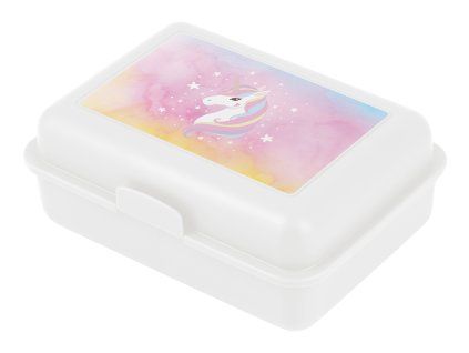 Baagl box na svačinu Rainbow Unicorn – pro holky s jednorožcem