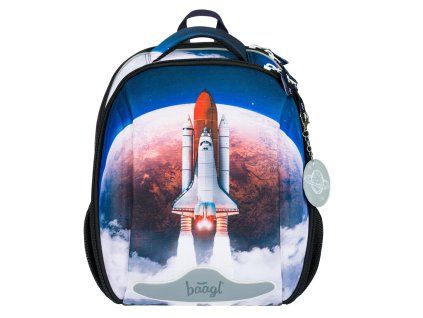 Školní aktovka Shelly Baagl - Space Shuttle