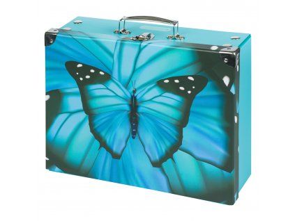 BAAGL skládací školní kufřík Butterfly