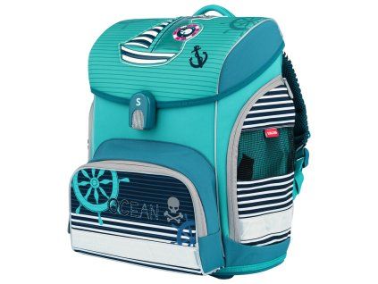 Školní aktovka STIL Ocean Pirate – ergonomická, magnetické zapínání, bezpečná