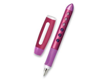 Bombičkové pero Faber-Castell Scribolino pro leváky – malinové
