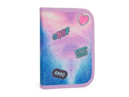 Školní penál Oxybag OXY GO Shiny – 1 patro, 2 chlopně, prázdný