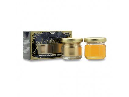 Tekuté zlato – metalická prášková barva se ředidlem 2×30 ml