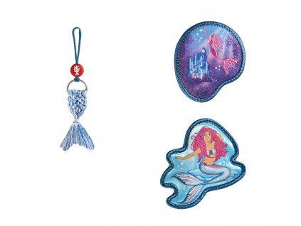 Magic Mags Mermaid Lola – sada obrázků k aktovkám Step by Step Grade, Cloud, Space, 2in1 a Kid