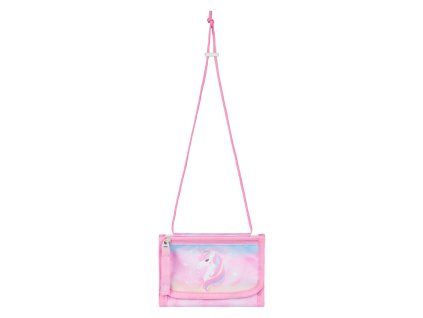 Baagl – Peněženka na krk Rainbow Unicorn