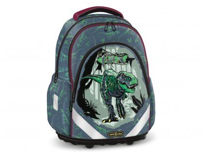 Ars Una školní batoh pro prvňáčky T‑Rex 24