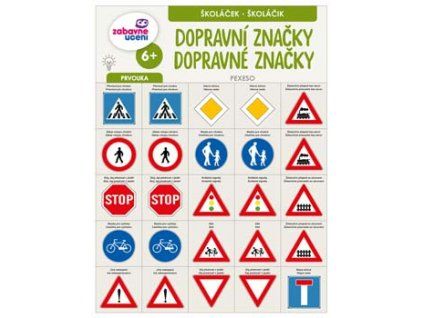 Zábavné učení Pexeso - Dopravní značky