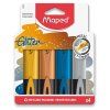 Maped zvýrazňovače Fluo Peps Glitter Metal – sada 4 třpytivých barev