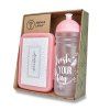 Set Zdravá lahev 0,7 l a box Zdravá sváča – Fresh růžová 1